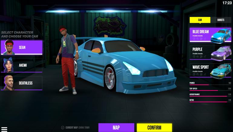 Adrenaline Rush 3D Racing Game - Select A Car