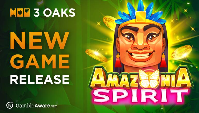 3 Oaks Gaming Launches Six-Jackpot Adventure with Amazonia Spirit: Hold and Win