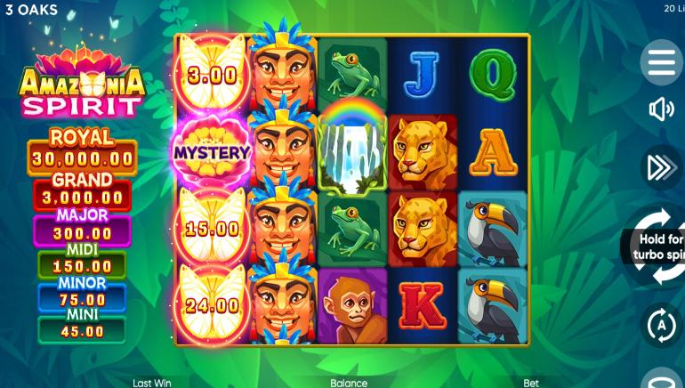 Amazonia Spirit: Hold and Win Screenshot