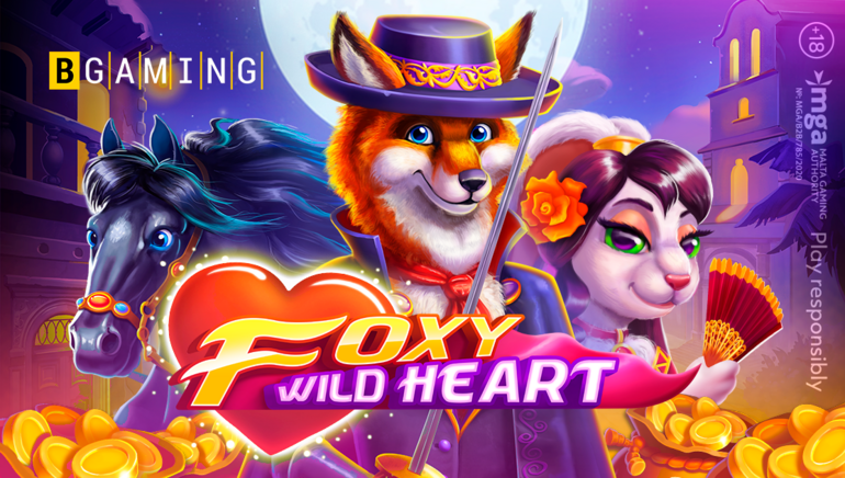 Bgaming has Released the Foxy Wild Heart Slot this Week