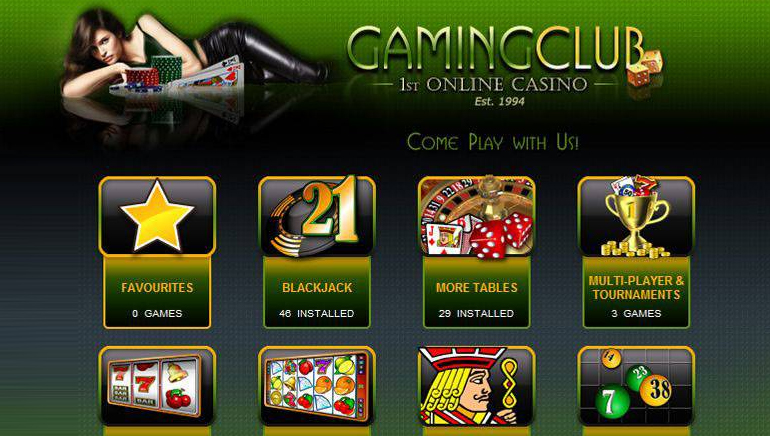 Get in on the Gaming Club Action