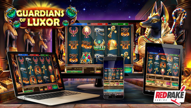 Red Rake Gaming Take Players To Ancient Egypt In New Guardians Of Luxor Online Slot