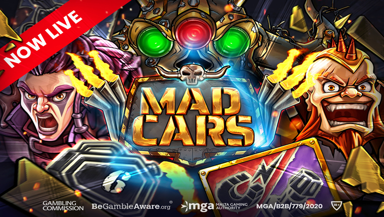 Win the Race Car Derby in the Wastelands of Push Gaming’s Mad Cars Slot